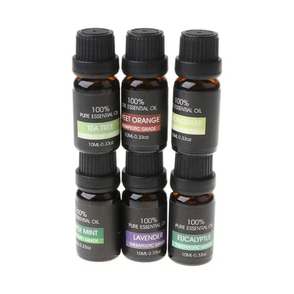 Therapeutic Grade 100% Pure Essential Oil Set of 6