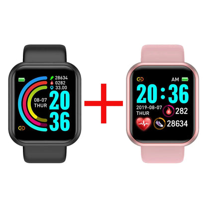 Heart Rate and Blood Pressure Monitor Smartwatch