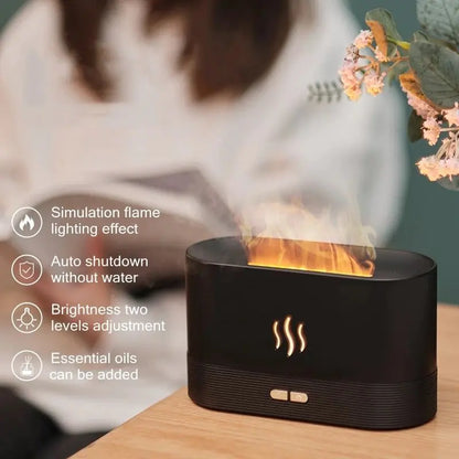 Ultrasonic Usb Fire Essential Oil Aroma Diffuser