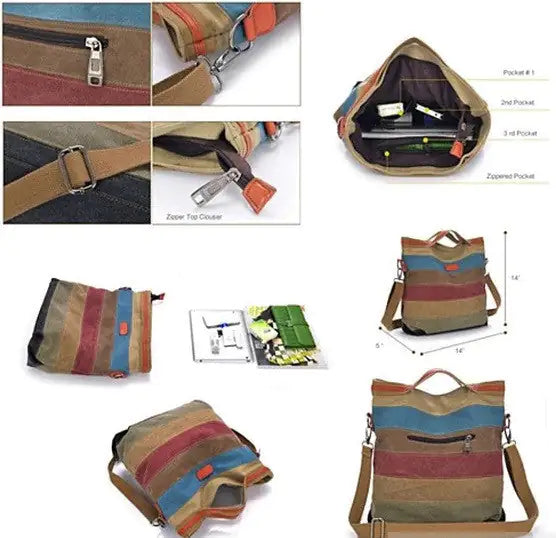 VIVA VOYAGE Living Large Canvas Bag From Journey Collection