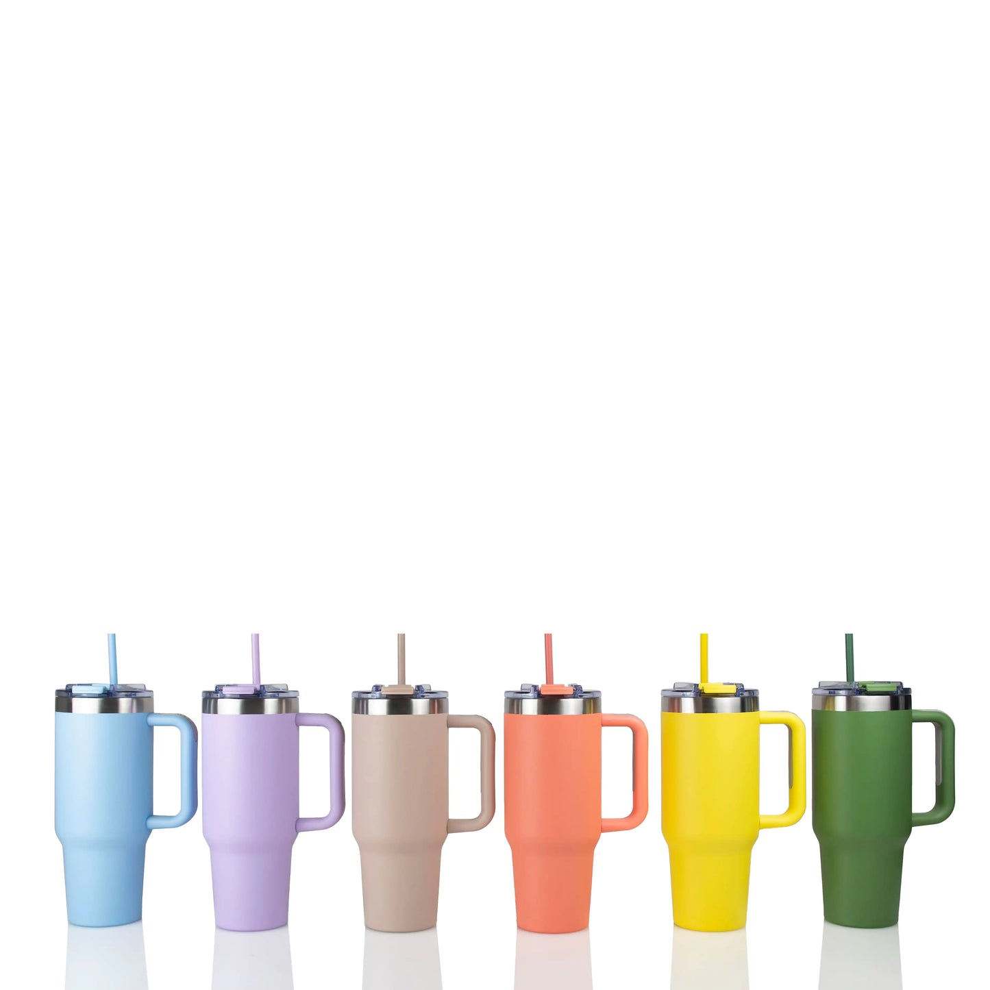 40oz POWDER COATED BIG SWIG TUMBLER - PASTEL COLLECTION