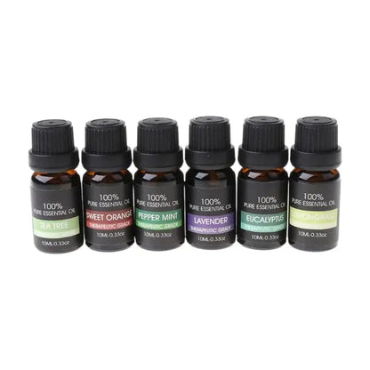 Therapeutic Grade 100% Pure Essential Oil Set of 6