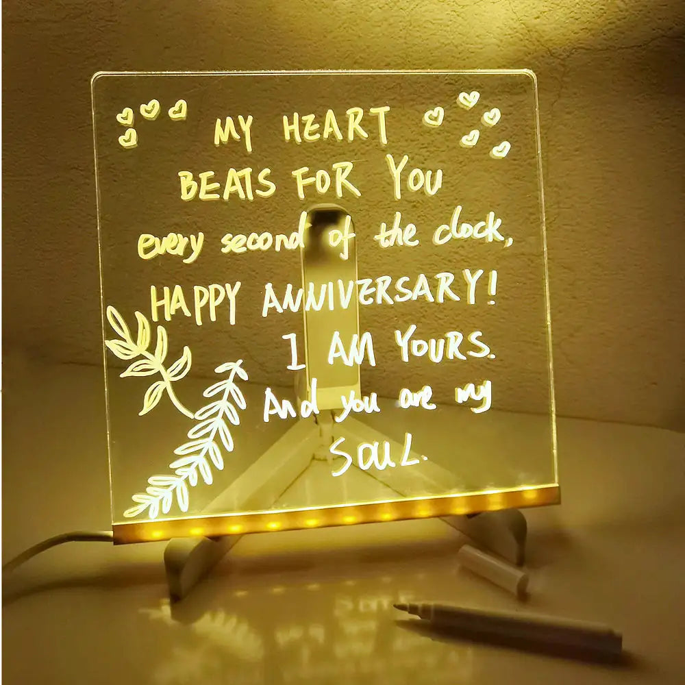 USB LED Acrylic Board For Drawing